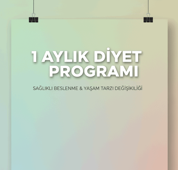 1 Aylık Diyet Programı